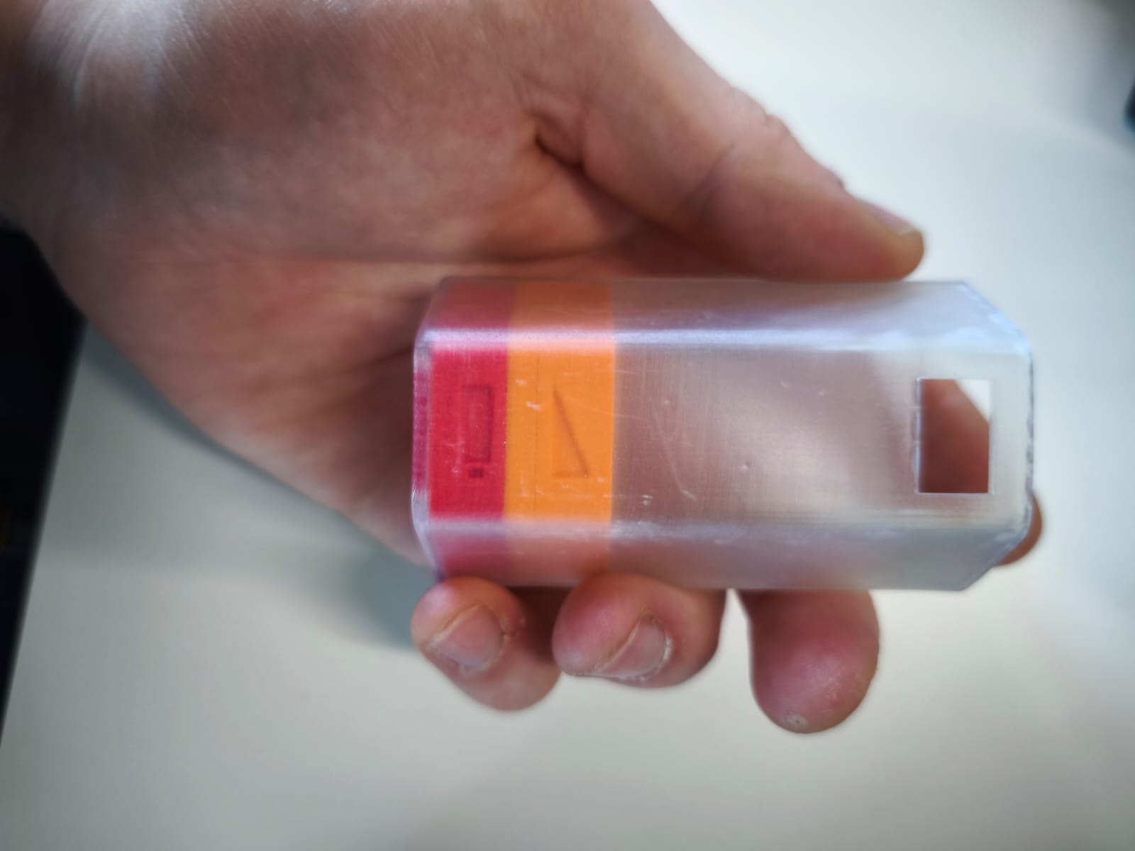 Partly assembled 'Rewinder'