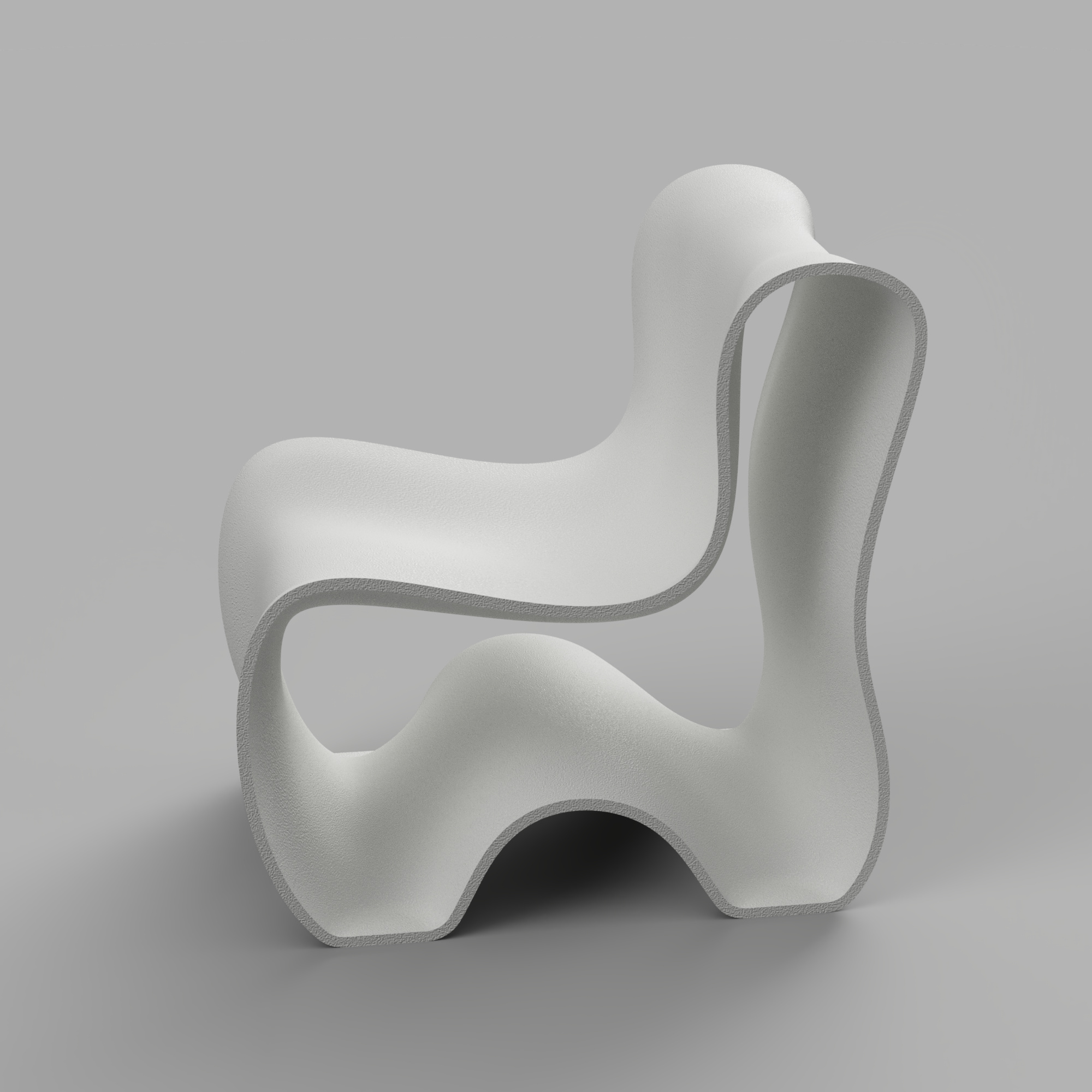 Tube Chair V2 3D Model