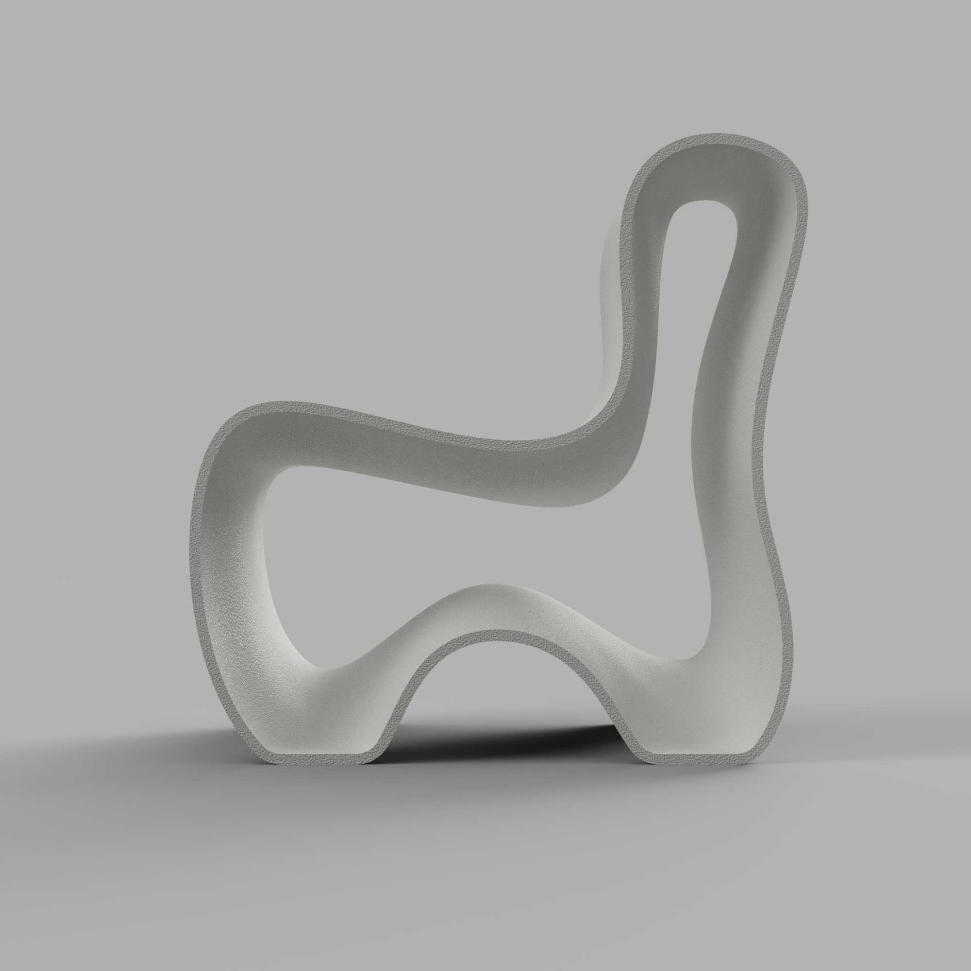 Tube Chair V2 3D Model