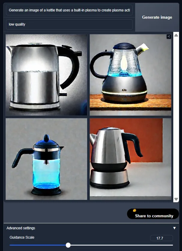 AI aided product visualization